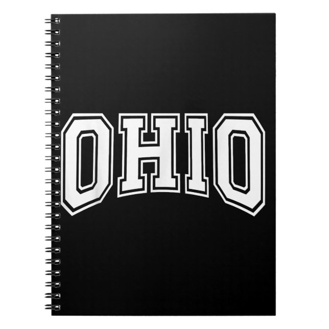 Caderno Espiral Ohio OH USA (Frente)