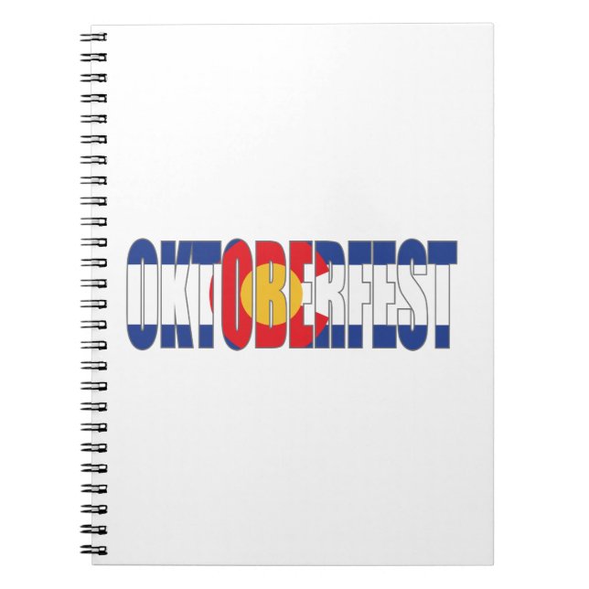 Caderno Espiral Oktoberfest do Colorado (Frente)
