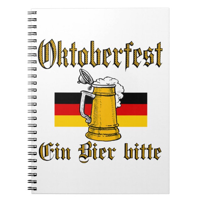 Caderno Espiral Oktoberfest Gear (Frente)