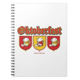 Caderno Espiral Oktoberfest-Shield — Cervejas