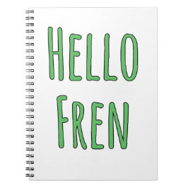 Caderno Espiral Olá Fren
