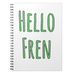 Caderno Espiral Olá Fren