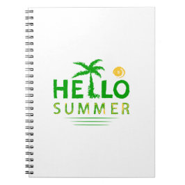 Caderno Espiral Olá Summer