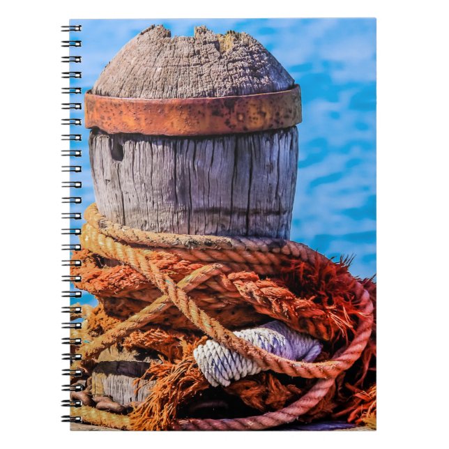 Caderno Espiral Old Mooring Bollard (Frente)