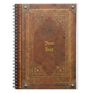 Caderno Espiral Olhar antigo Livro