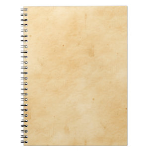 Caderno Espiral Olhar Mottled manchado do pergaminho fundo velho