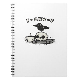 Caderno Espiral Olhar único e fixe F Caw F