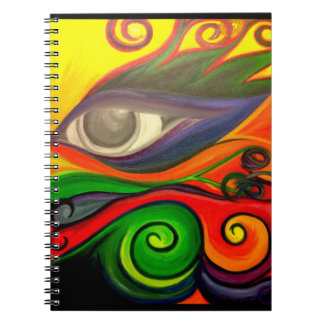Caderno Espiral Olho Funky