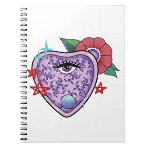 Caderno Espiral Olho Halloween