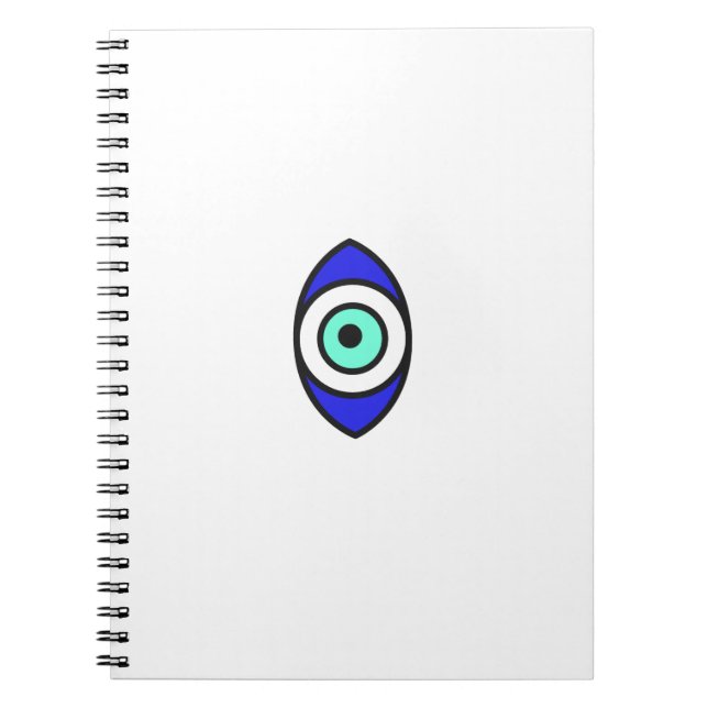 Caderno Espiral Olho mau (Frente)