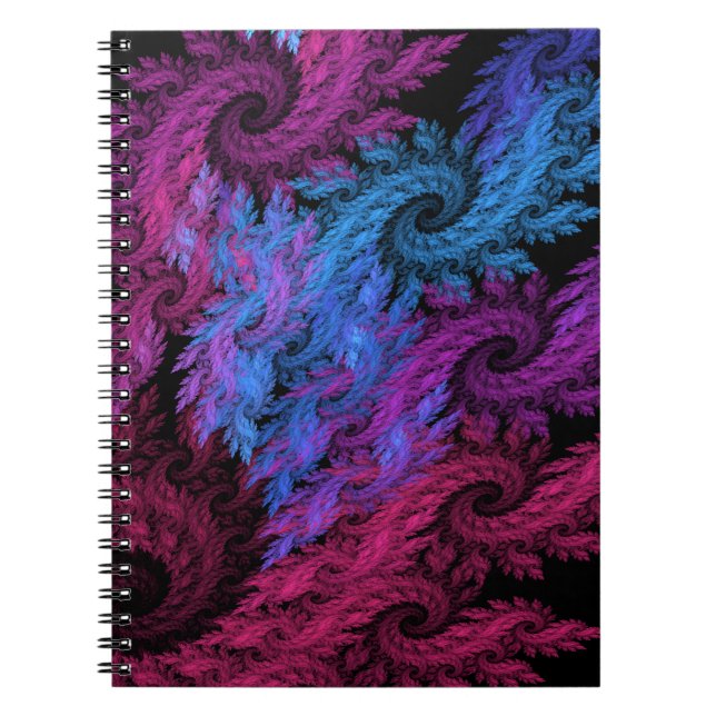 Caderno Espiral Olhos do Bloco de Notas de Tempestades (Frente)