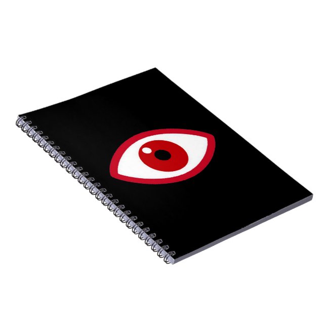 Caderno Espiral Olhos Vejo Você No Notebook BRW (Lado Direito)