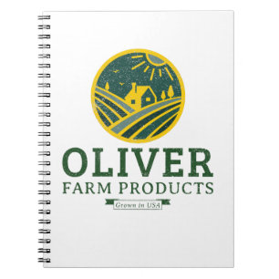 Caderno Espiral Oliver Farming