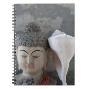 Caderno Espiral OM Buddha Seashell