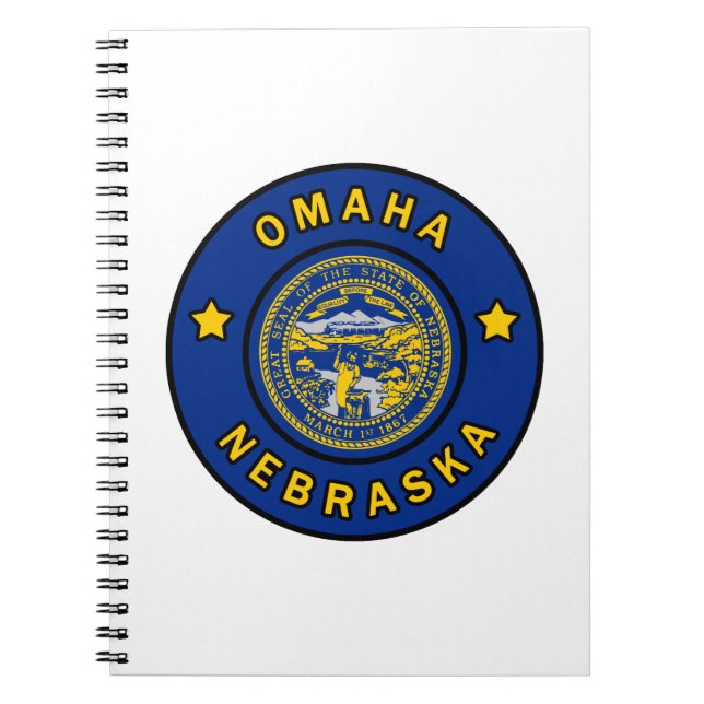 Caderno Espiral Omaha Nebraska (Frente)