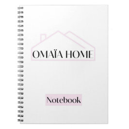 Caderno Espiral OMAÏA HOME Elegant Notebook Cover