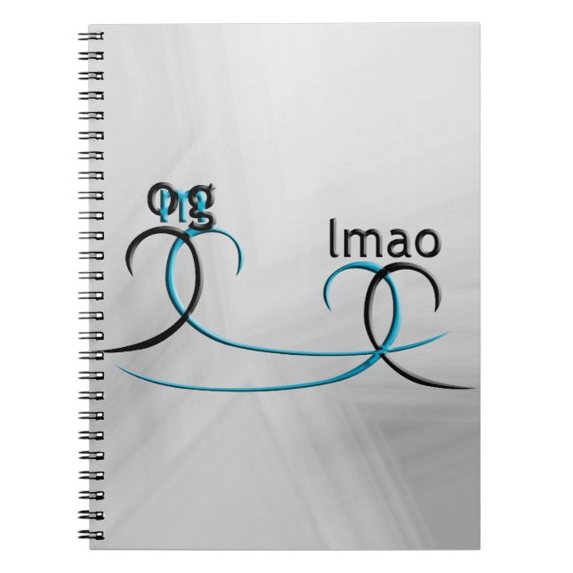 CADERNO ESPIRAL OMG! (Frente)