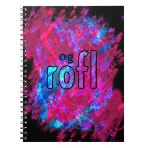 Caderno Espiral OMG! rofl