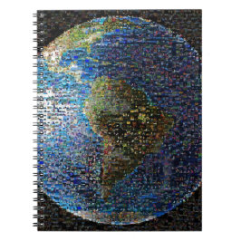 Caderno Espiral Onda da Terra