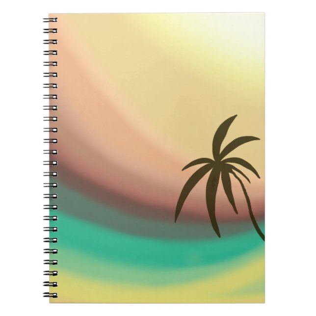 Caderno Espiral Onda do Deserto (Frente)