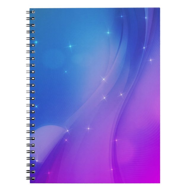Caderno Espiral Onda Fantasia (Frente)