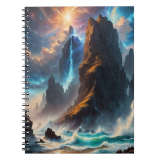 Caderno Espiral Ondas Alienígenas