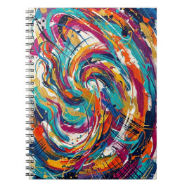 Caderno Espiral Onde as Ideias se Tornam Arte