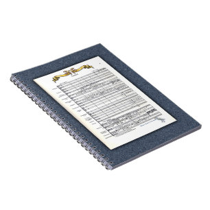 Caderno Espiral "Onde é a peça para o egret? "