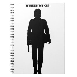 Caderno Espiral Onde está meu carro?