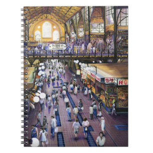 Caderno Espiral Onde está o Armário de Água das Mulheres? Budap