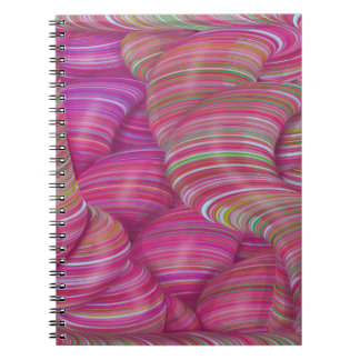 Caderno Espiral Onde os vermes de goma vivem