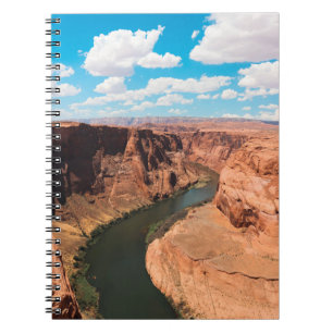 Caderno Espiral Onde vira o rio