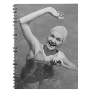 Caderno Espiral Ondulação da mulher