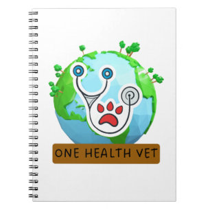 Caderno Espiral One Health Vet – Vet Global Health Animal Design