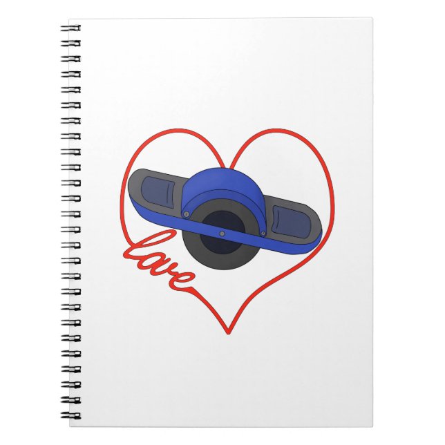 Caderno Espiral One Love One Wheel (Frente)