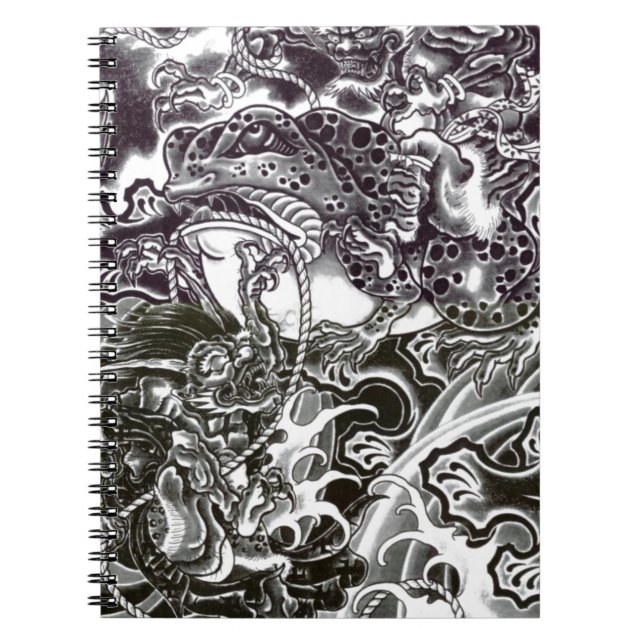 Caderno Espiral Oni Devils e Toad (Frente)