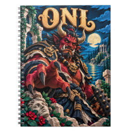 Caderno Espiral Oni, Monstro de Corte de Papel
