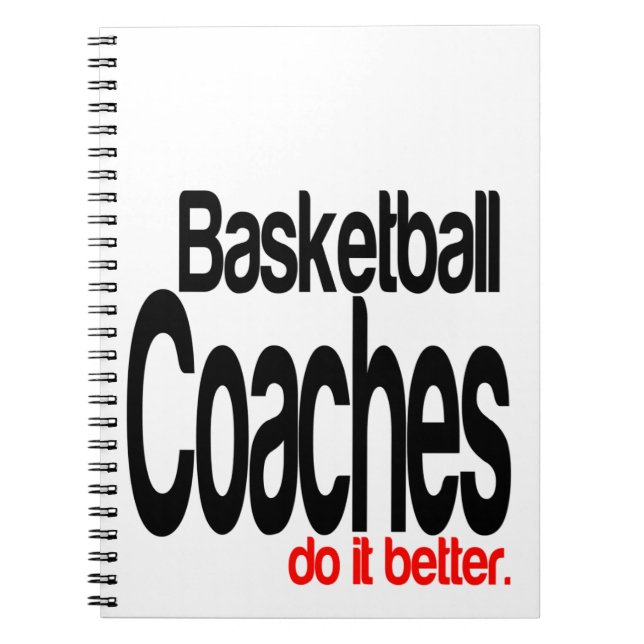 Caderno Espiral Ônibus de basquete faz melhor (Frente)