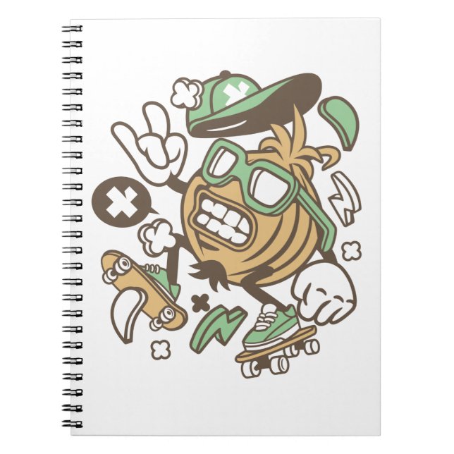 Caderno Espiral Onion Skater (Frente)