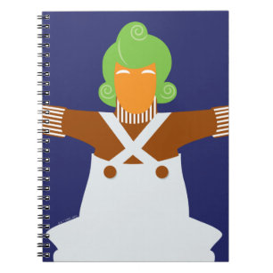 Caderno Espiral Oompa Loompa