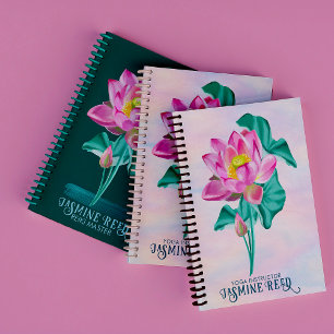 Caderno Espiral Opal Serene Pink Blossom   Conselheiro Freelance