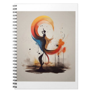 Caderno Espiral open to heart