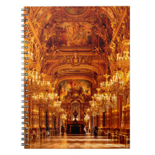 Caderno Espiral Opera National de Paris Garnier, França