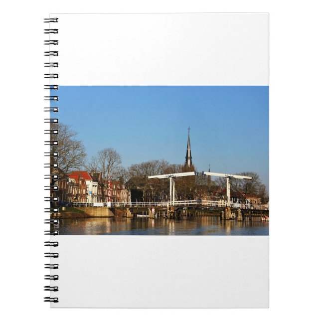 Caderno Espiral Ophaalbrug in Nederland. (Frente)