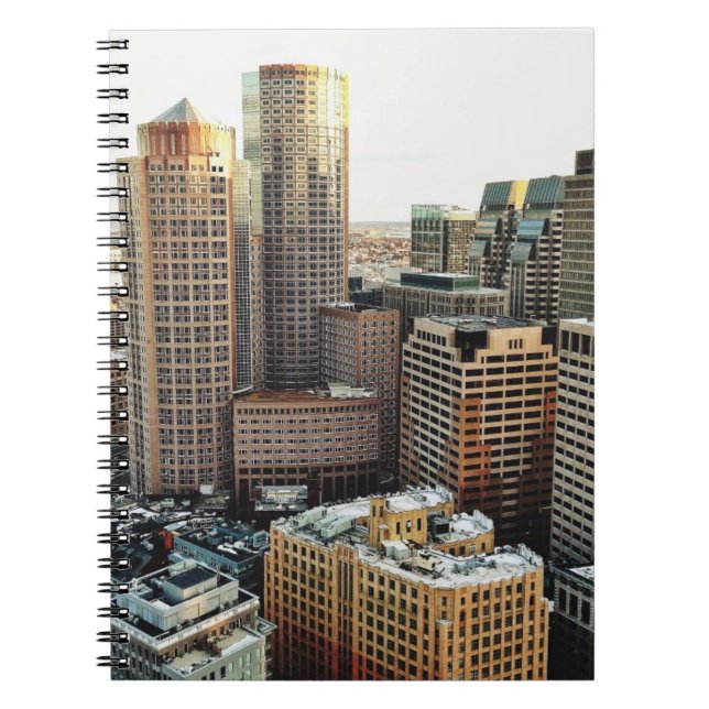 Caderno Espiral Opinião de Boston (Frente)
