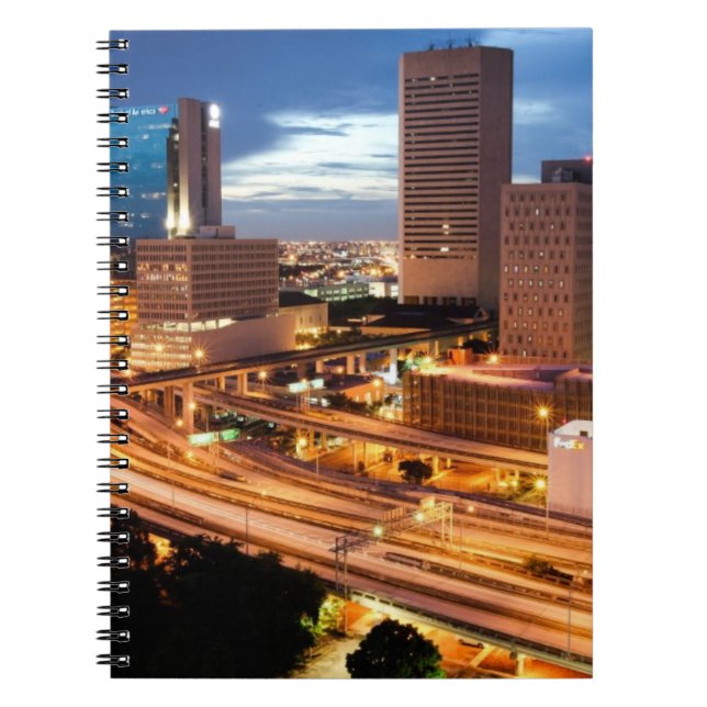Caderno Espiral Opinião do centro da cidade (Frente)