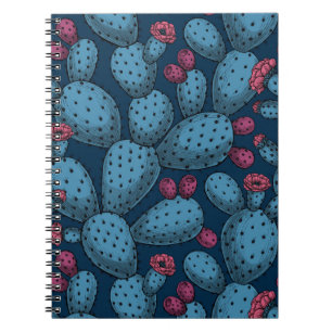 Caderno Espiral Opuntia florescente