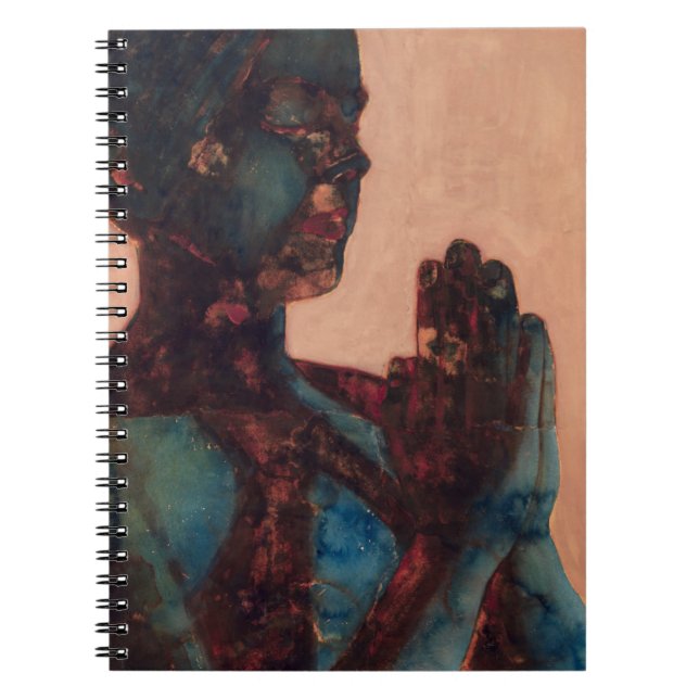 Caderno Espiral Oração indiana (Frente)