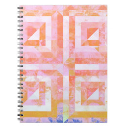 Caderno Espiral Orange Crush 3 Mixed Media Spiral Notebook