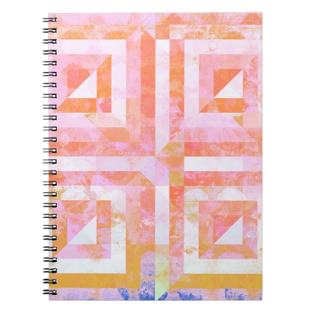 Caderno Espiral Orange Crush 3 Mixed Media Spiral Notebook (Frente)